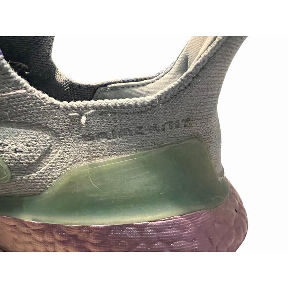 ADIDAS ULTRABOOST 21 RUNNING SHOES-HAZY GREEN-WOMEN'S 9.5 - Picture 9 of 15